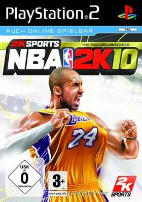 NBA 2K10 box cover front